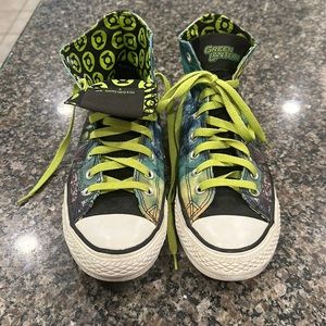 Limited Edition Green Lantern Chuck Taylor Converse All Stars tennis shoes
